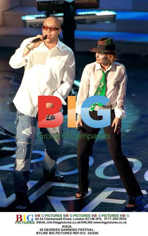AQUA at 50 Degrees Sanremo Festival