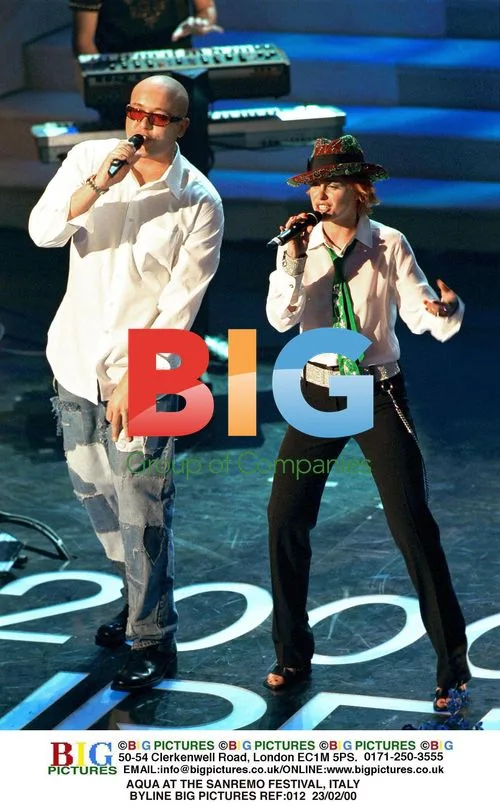 AQUA at the Sanremo Festival, Italy