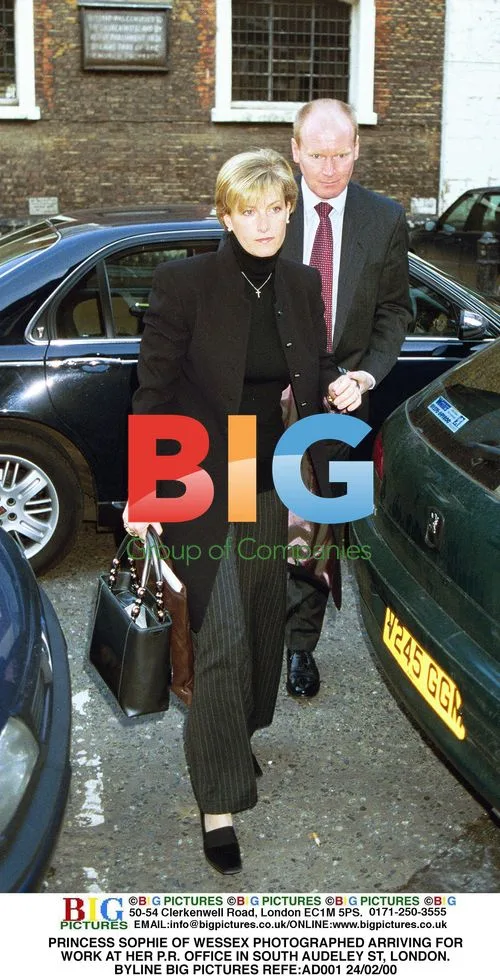 Princess Sophie of Wessex Arrives at Work