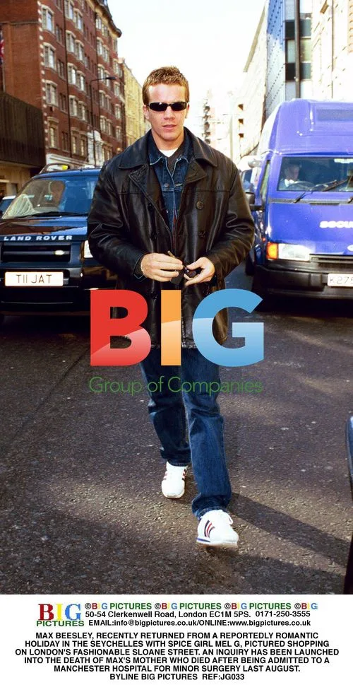 MAX BEESLEY OUT SHOPPING IN LONDON