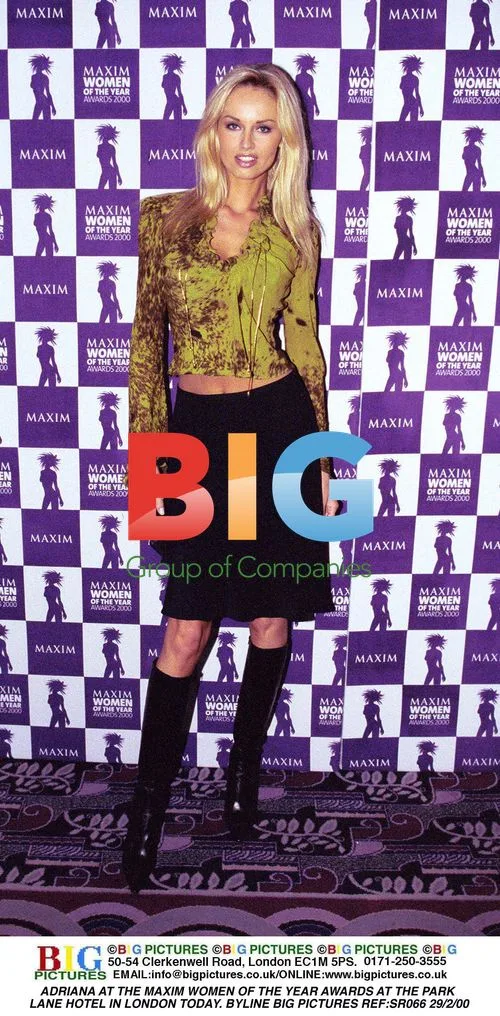 Adriana at Maxim Women of the Year Awards