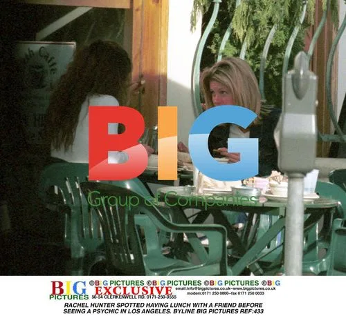 Rachel Hunter Visits Psychic in LA