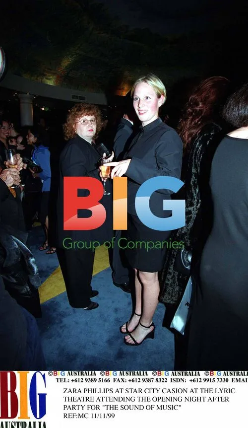 Zara Phillips at 'Sound of Music' after party