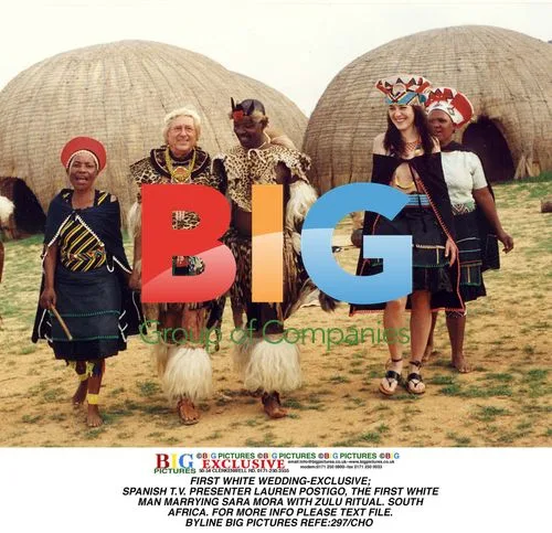 Spanish TV Presenter Marries with Zulu Ritual