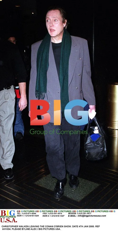 CHRISTOPHER WALKEN Leaves CONAN O'BRIEN Show