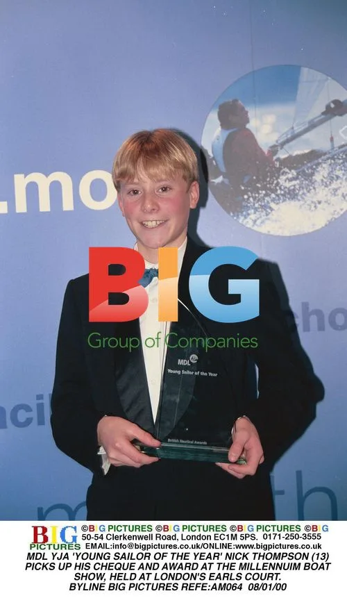Young Sailor Nick Thompson Wins Award