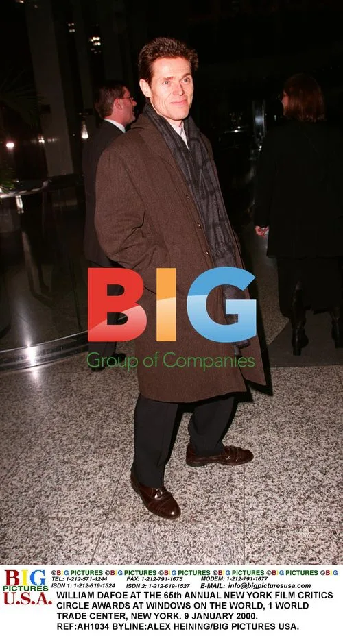 William Dafoe at NY Film Critics Circle Awards