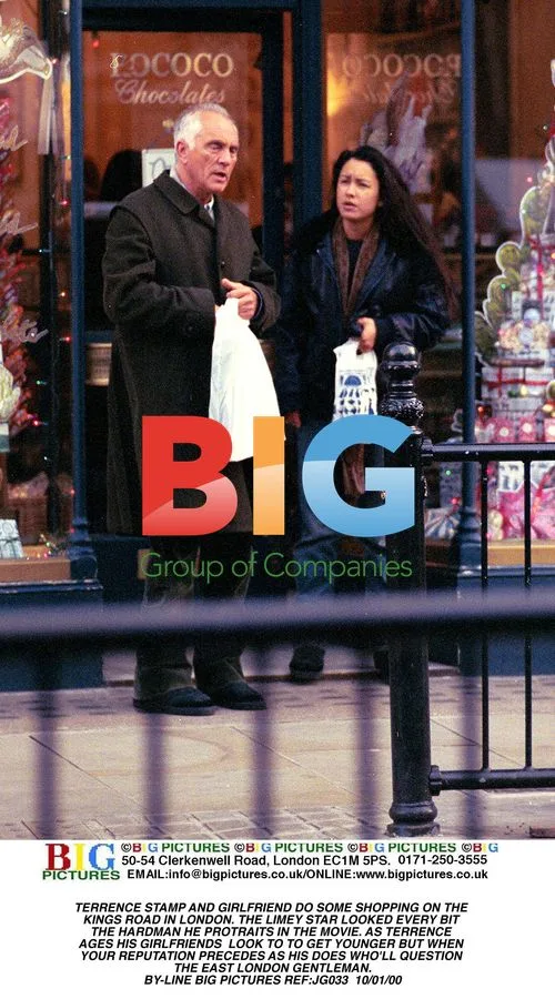TERRENCE STAMP SHOPPING IN LONDON