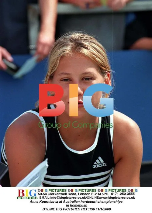Anna Kournicova at Australian hardcourt championships