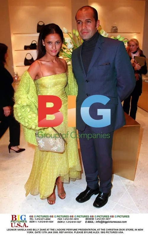 LEONOR VARELA and BILLY ZANE at L'Adore Perfume Event