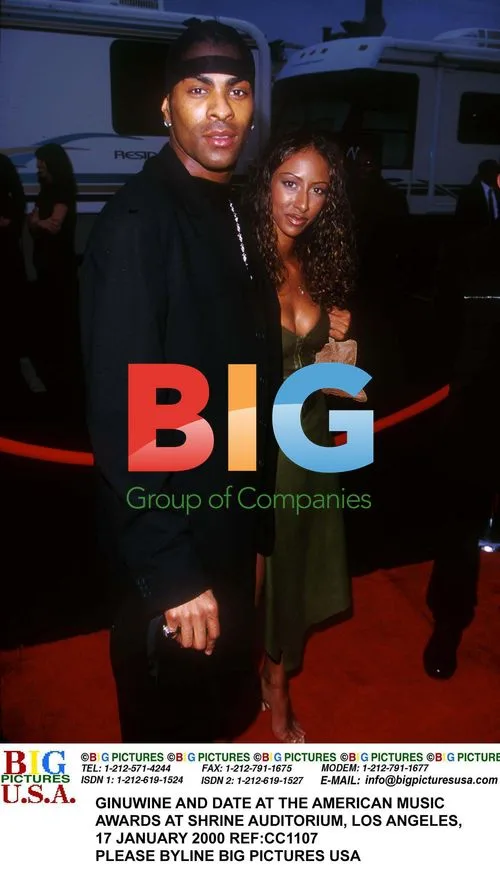GINUWINE AT AMERICAN MUSIC AWARDS