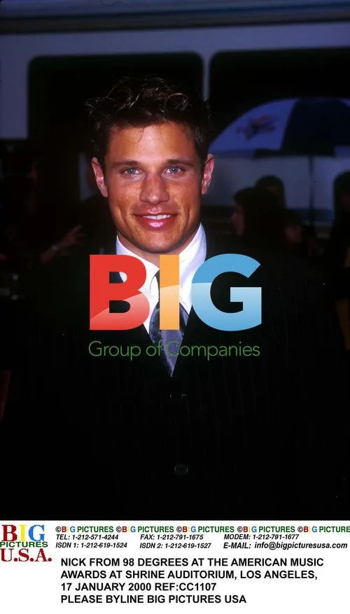 Nick from 98 Degrees at AMAs 2000