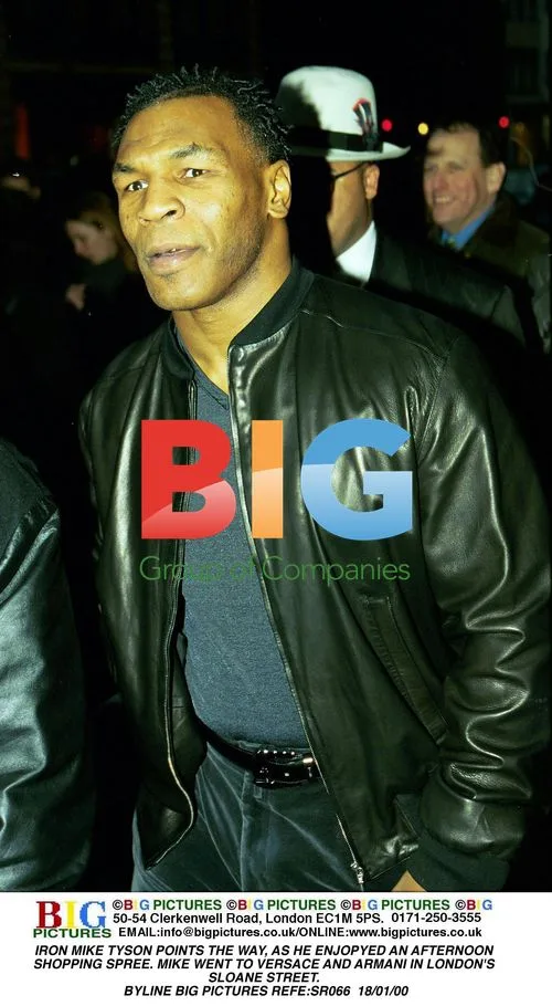 Mike Tyson Shopping in London