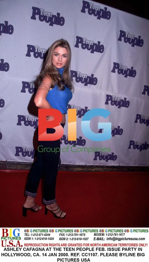 ASHLEY CAFAGNA at TEEN PEOPLE Party