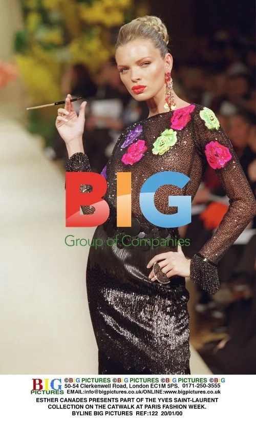 Esther Canades at Paris Fashion Week