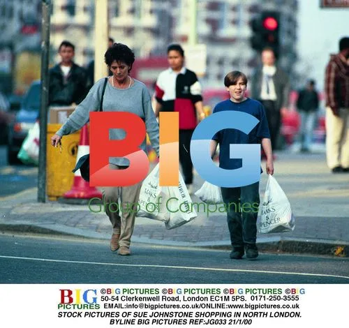 Sue Johnstone Shopping in North London