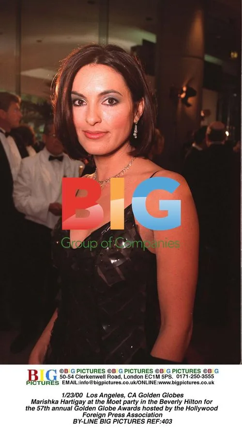 Marishka Hartigay at Golden Globes Moet party