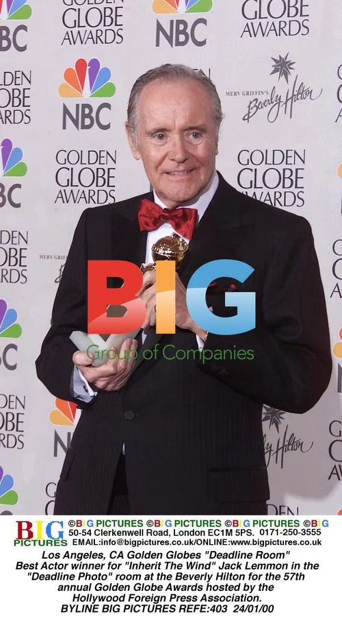 Jack Lemmon at 57th Golden Globes