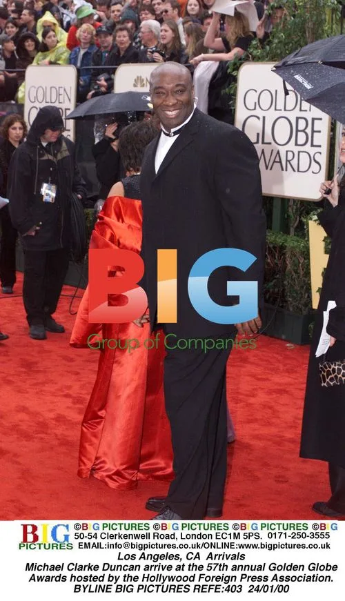 Michael Clarke Duncan at 57th Golden Globes