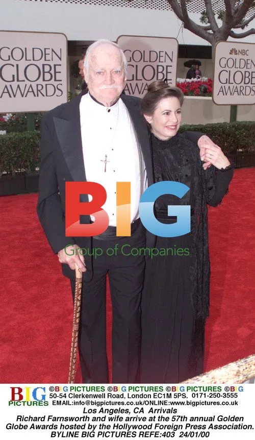 Richard Farnsworth at 57th Golden Globe Awards
