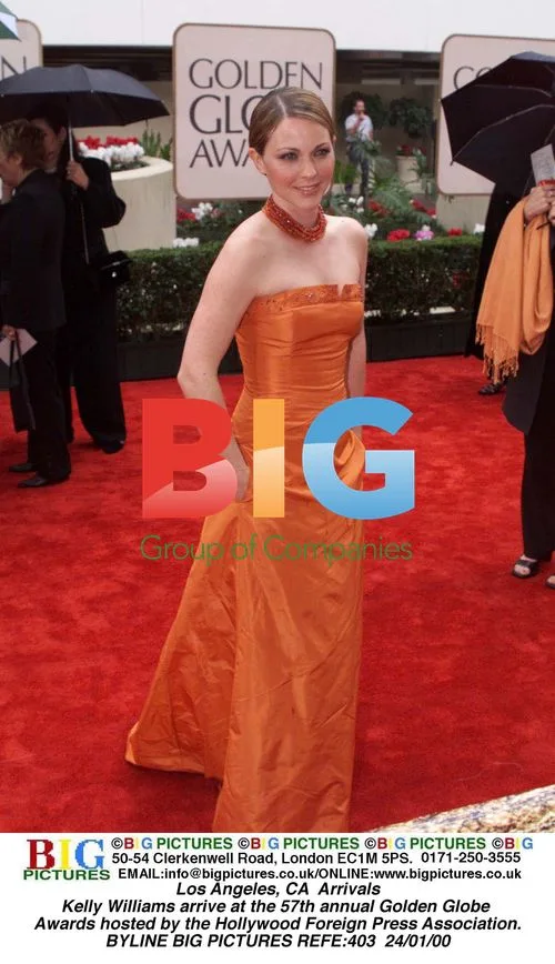 Kelly Williams at 57th Golden Globe Awards