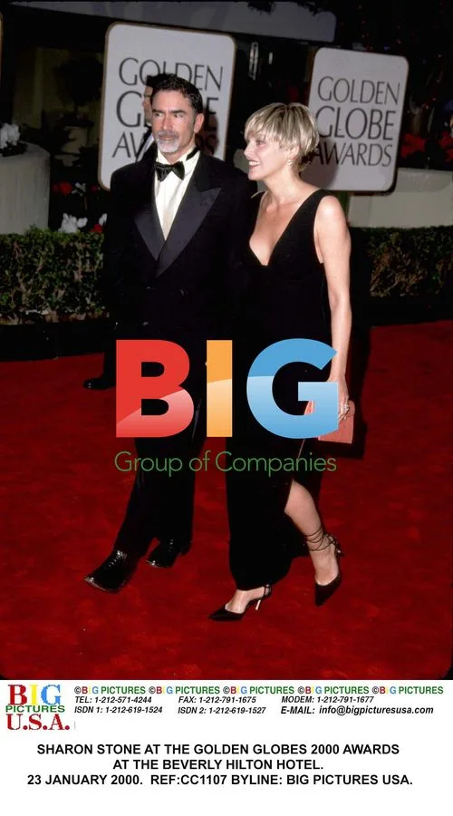 Sharon Stone at Golden Globes 2000