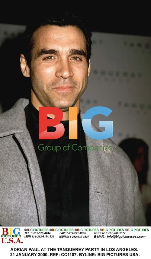 Adrian Paul at Tanquerey party