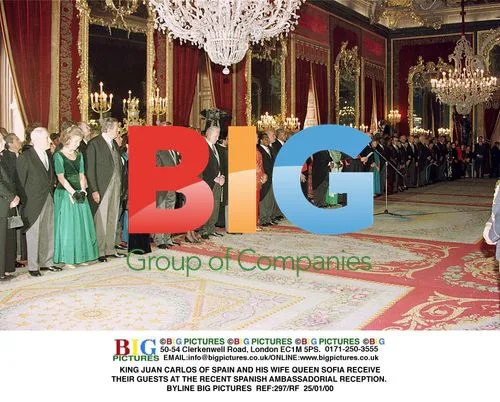 Spanish Royals Receive Guests at Ambassadorial Reception