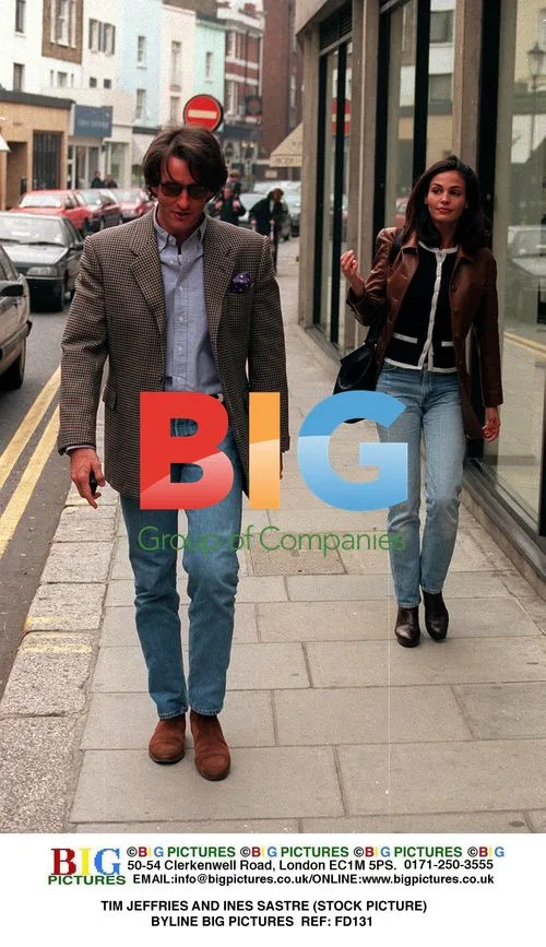 Tim Jeffries and Ines Sastre Photo