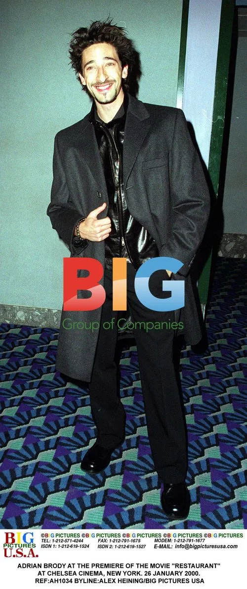 Adrian Brody at the Premiere of "Restaurant"