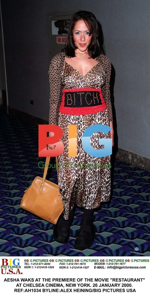 Aesha Waks at Movie Premiere