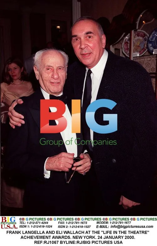 Frank Langella and Eli Wallach at awards