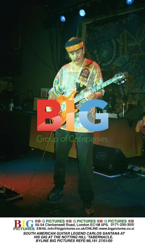 CARLOS SANTANA AT NOTTING HILL TABERNACLE CONCERT
