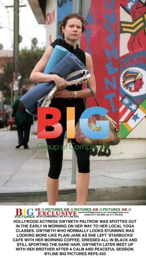 Gwyneth Paltrow Spotted Leaving Yoga Class