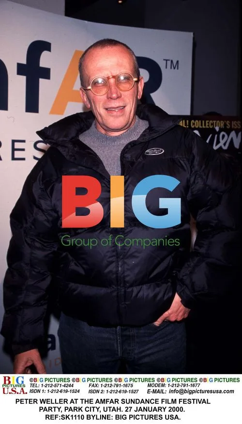 Peter Weller at 2000 Sundance AmfAR Party