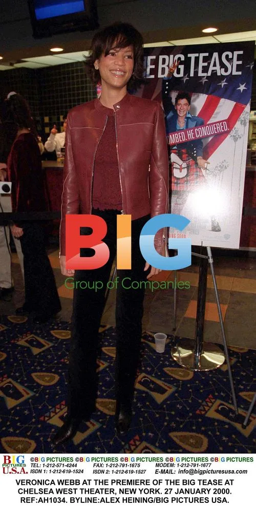 Veronica Webb at The Big Tease Premiere
