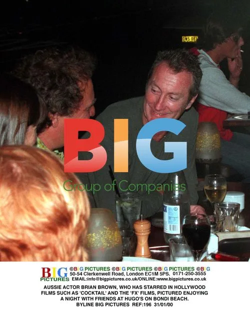 Brian Brown Spotted at Hugo's in Bondi