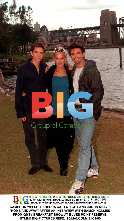 CAMERON WELSH, REBECCA CARTWRIGHT AND JUSTIN MELVIE 'HOME AND AWAY' INTERVIEW