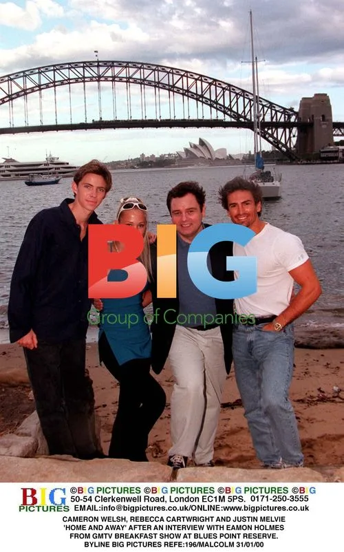 WELSH, CARTWRIGHT AND MELVIE of 'Home and Away'