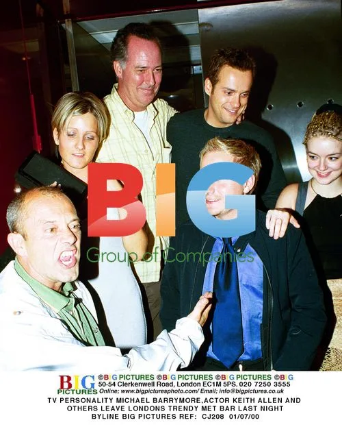 Celebs Leaving Trendy London Bar