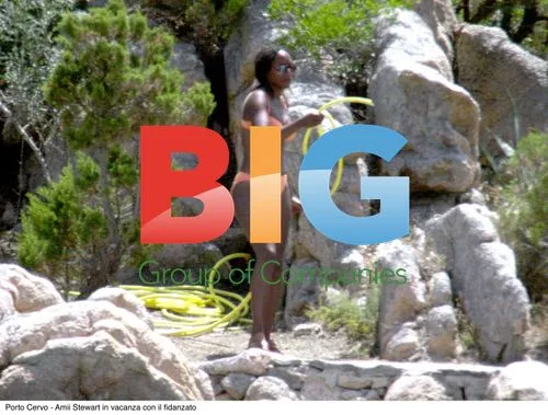 Amii Stewart on holiday with boyfriend in Sardinia