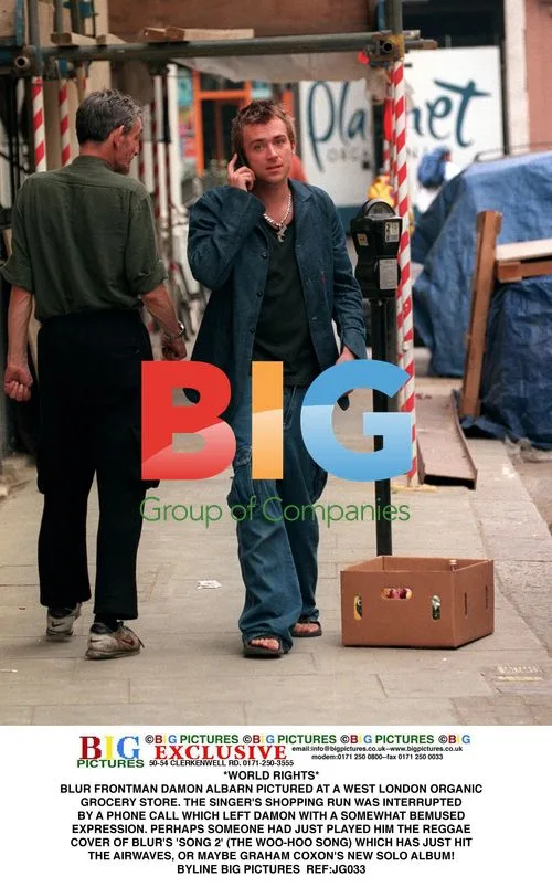 Damon Albarn Spotted at Organic Grocery Store