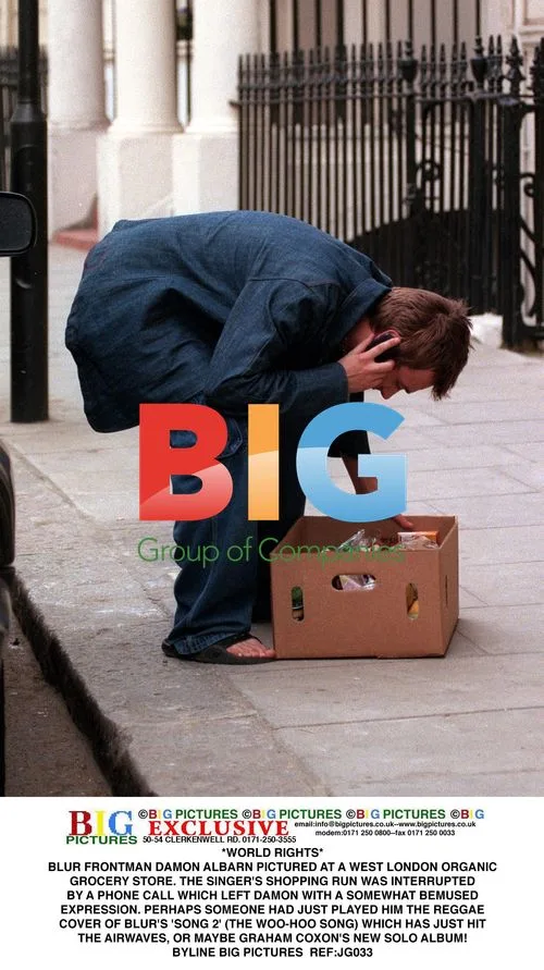 Blur singer Damon Albarn spotted at organic grocery store