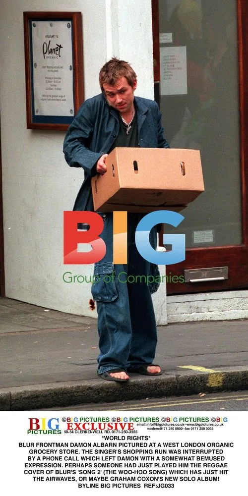 Damon Albarn Spotted at Organic Grocery Store
