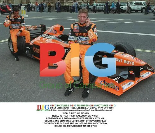 Celebrities and F1 Cars at Parliament