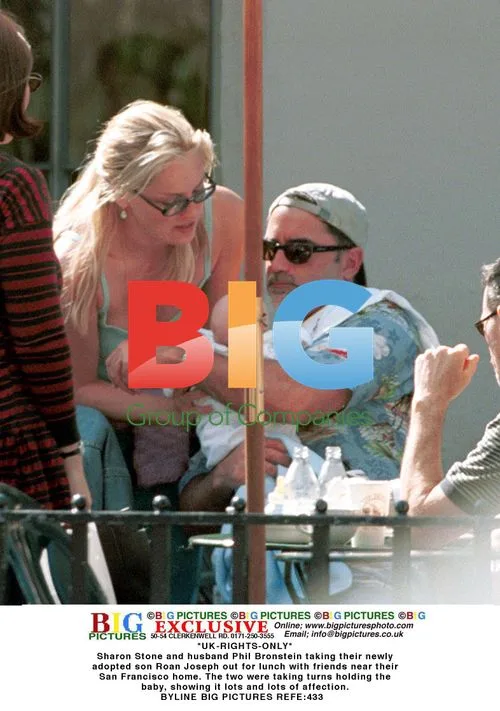 Sharon Stone and Family Outing