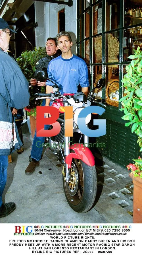 Motorbike racing champions meet up in London