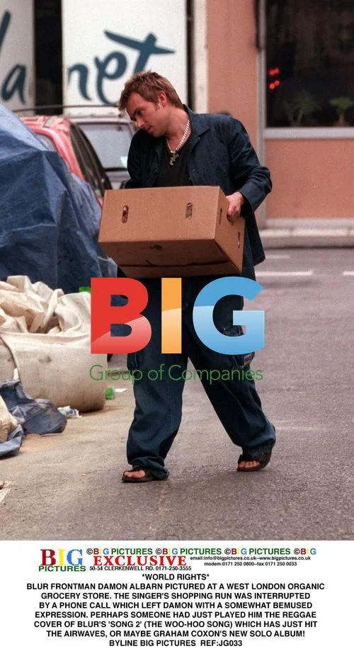 Damon Albarn Spotted at Organic Store