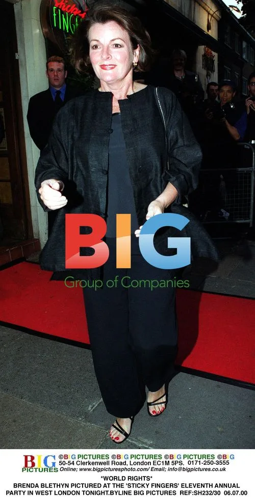 BRENDA BLETHYN at STICKY FINGERS Party