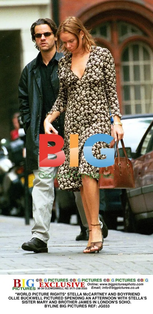 Stella McCartney and family in Soho